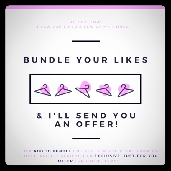 Other - 💕 Bundle your likes and I'll send you an offer!